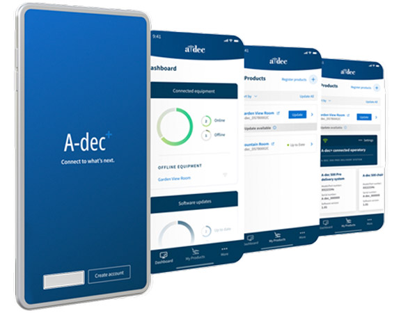 A-dec+ mobile app