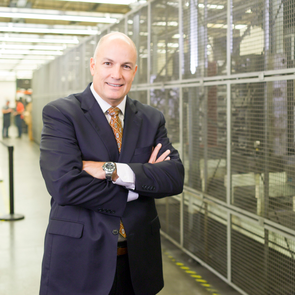 A-dec Territory Manager at A-dec manufacturing facility