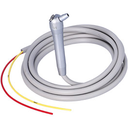 A-dec traditional-style air/water syringe assembly with eleven-inch tubing and quick disconnect terminal barb assembly