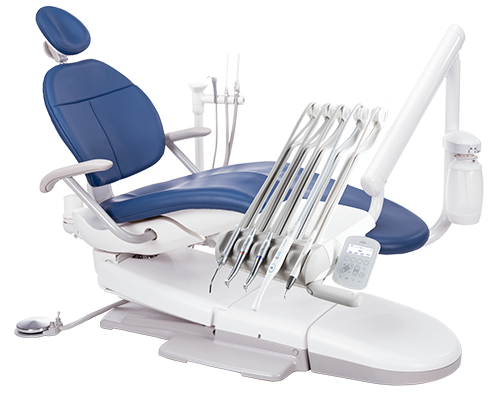 A-dec 300 dental chair with A-dec 300 Pro delivery system